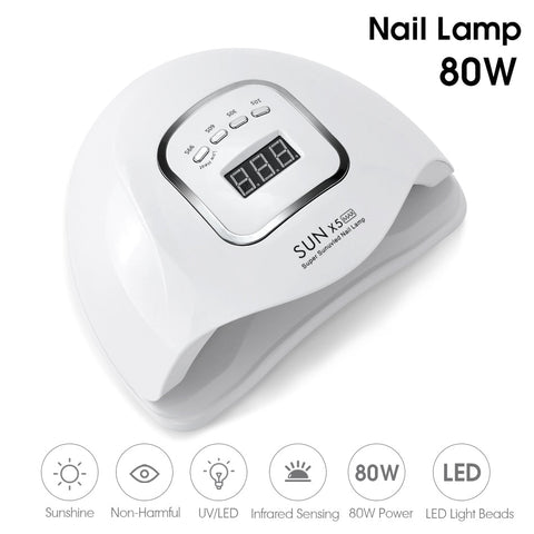 80W Sun X5MAX Nail Dryer