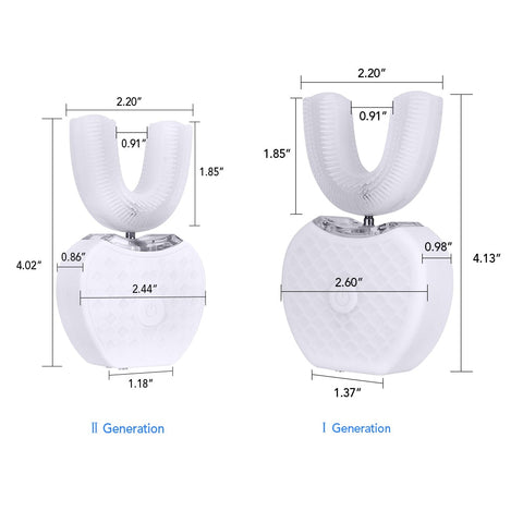 360 Degree Ultrasonic Electric Toothbrush