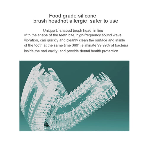 360 Degree Ultrasonic Electric Toothbrush