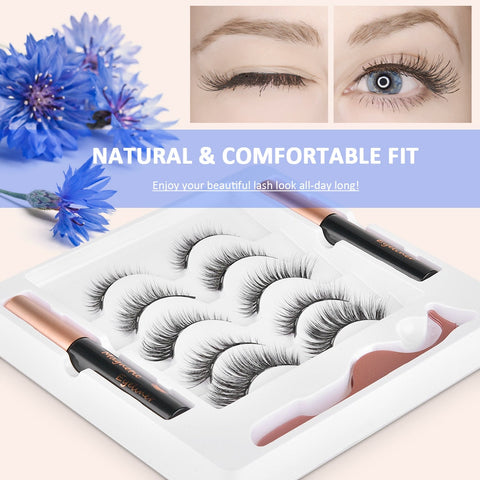 5-Pair Set Magnetic Eyelashes