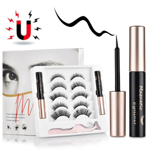 5-Pair Set Magnetic Eyelashes