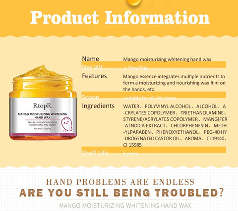 Mango Wax Hand Mask