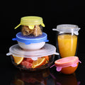 6Pcs/Lot Silicone Food Wrap Cover