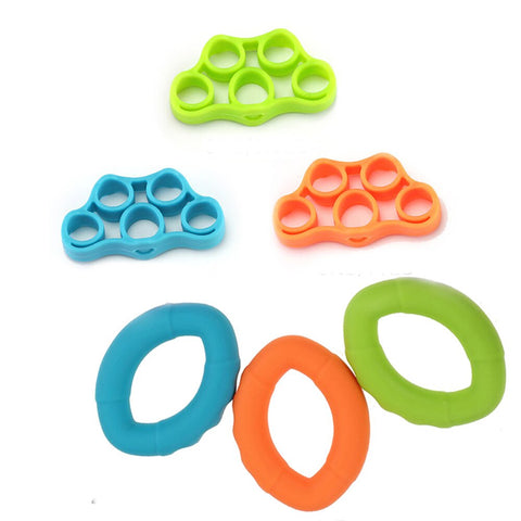 6-teiliges Set Silikon Muskelkraft Handtrainer