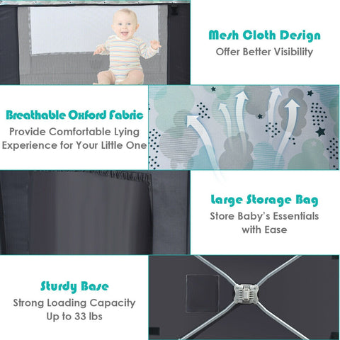 Portable Baby Crib