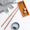 1 Pair Extra Long Stainless Steel/Wood Cooking Chopsticks