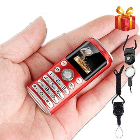 1" Mini Dual Sim Bluetooth Camera MP3 Cellphone