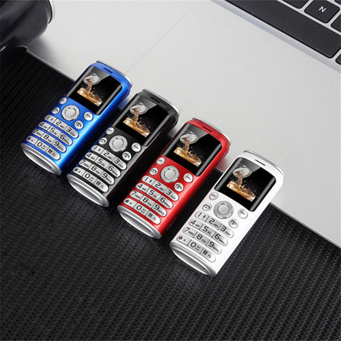 1" Mini Dual Sim Bluetooth Camera MP3 Cellphone