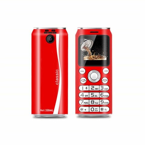 1" Mini Dual Sim Bluetooth Camera MP3 Cellphone