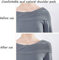 1 Pair Women Soft Anti-Slip Shoulder Pads
