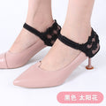 1 Pair High Heel Sexy Lace Shoe Straps