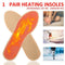 1 Pair Foot Warmer Heated Insoles