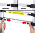 (Only US Ship) Foldable Telescopic Ladder