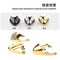 1 Pair Metal High Heel Shoe Tip Cap