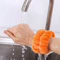 1 Pair (2PCS) Microfiber Face Wash Wrist Band