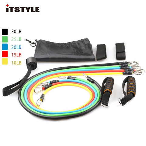 11-piece Set Multi-purpose Resistance Band